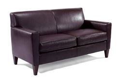Digby Two-Cushion Leather Sofa 5966-30 from Flexsteel