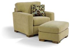 Bryant Fabric Chair & Ottoman 7399-10-08 from Flexsteel