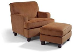 Dempsey Fabric Chair & Ottoman 5641-10 from Flexsteel