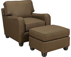 Picture of Parker Chair & Ottoman