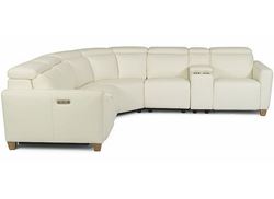 Astra Power Reclining Sectional with Power Headrest 1309-SECT from Flexsteel furniture