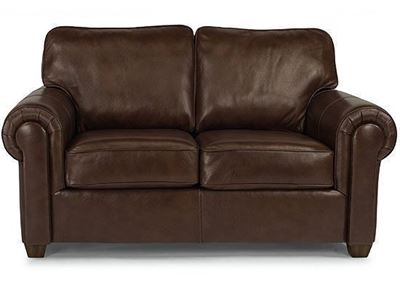 Carson Leather Loveseat (B3937-20) by Flexsteel furniture