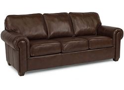 Carson Leather Sofa (B3937-31) by Flexsteel furniture