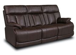 Clive Power Reclining Leather Sofa with Power Headrest and Lumbar 1594-62PH from Flexsteel furniture