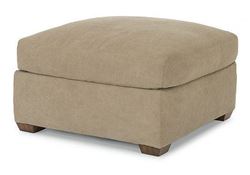 Randall Square Cocktail Ottoman (7100-092) by Flexsteel furniture