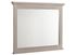Bungalow Home Landscape Mirror ( 741-447) with a Dover Grey finish from Vaughan-Bassett furniture
