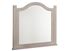 Bungalow Home Master Arch Mirror (741-448) in a Dover Grey finish from Vaughan-Bassett furniture