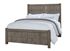 Dovetail Board and Batten Bed in a Mystic Grey finish from Vaughan-Bassett furniture