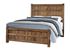 Dovetail Board and Batten Bed in a Natural finish from Vaughan-Bassett furniture