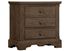Heritage 3-Drawer Night Stand (112-227) in a Cobblestone Oak finish from Artisan & Post