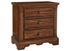 Heritage 3-Drawer Night Stand (110-227) in an Amish Cherry finish from Artisan & Post