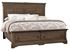 Heritage Mansion Bed with Storage Footboard in a Cobblestone finish from Artisan & Post