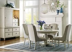 Grand Bay Dining Collection with Caswell Round Dining Table from American Drew