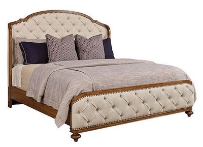 Picture of BERKSHIRE QUEEN GLENDALE UPH SHELTER BED COMPLETE - 011-313R