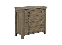 Picture of MAP DRAWER BEDSIDE CHEST MILL HOUSE COLLECTION ITEM # 860-422